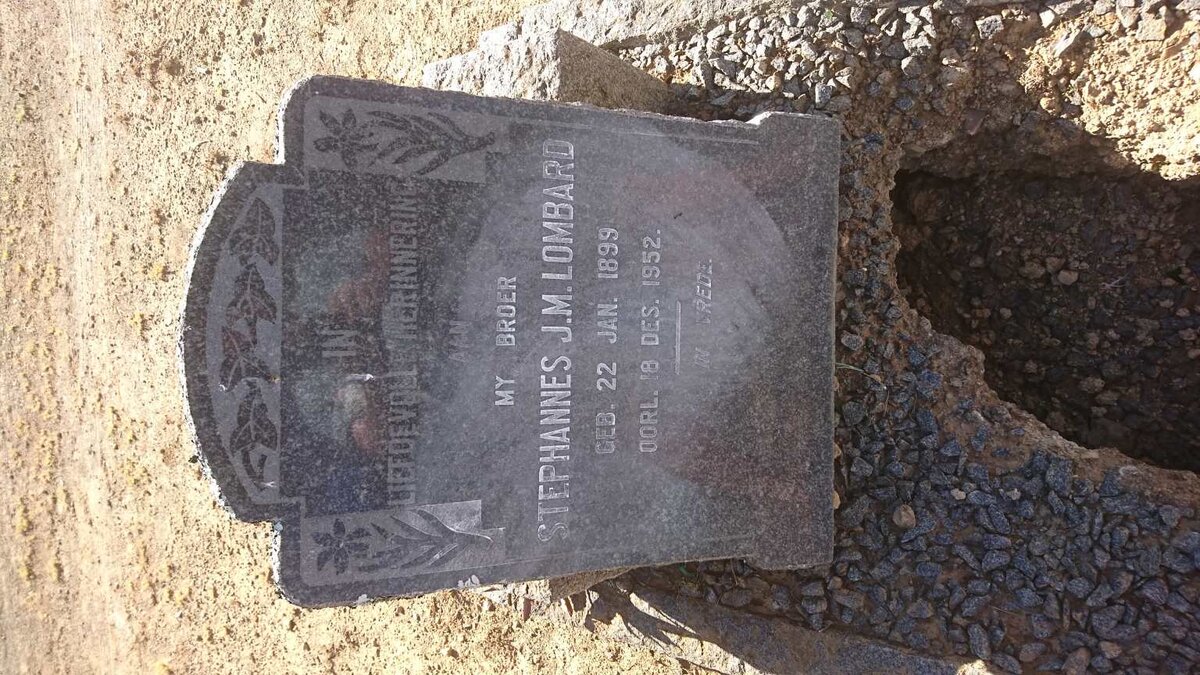 LOMBARD Stephannes J.M. 1899-1952