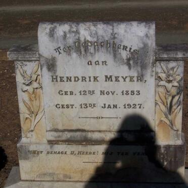 MEYER Hendrik 1853-1927