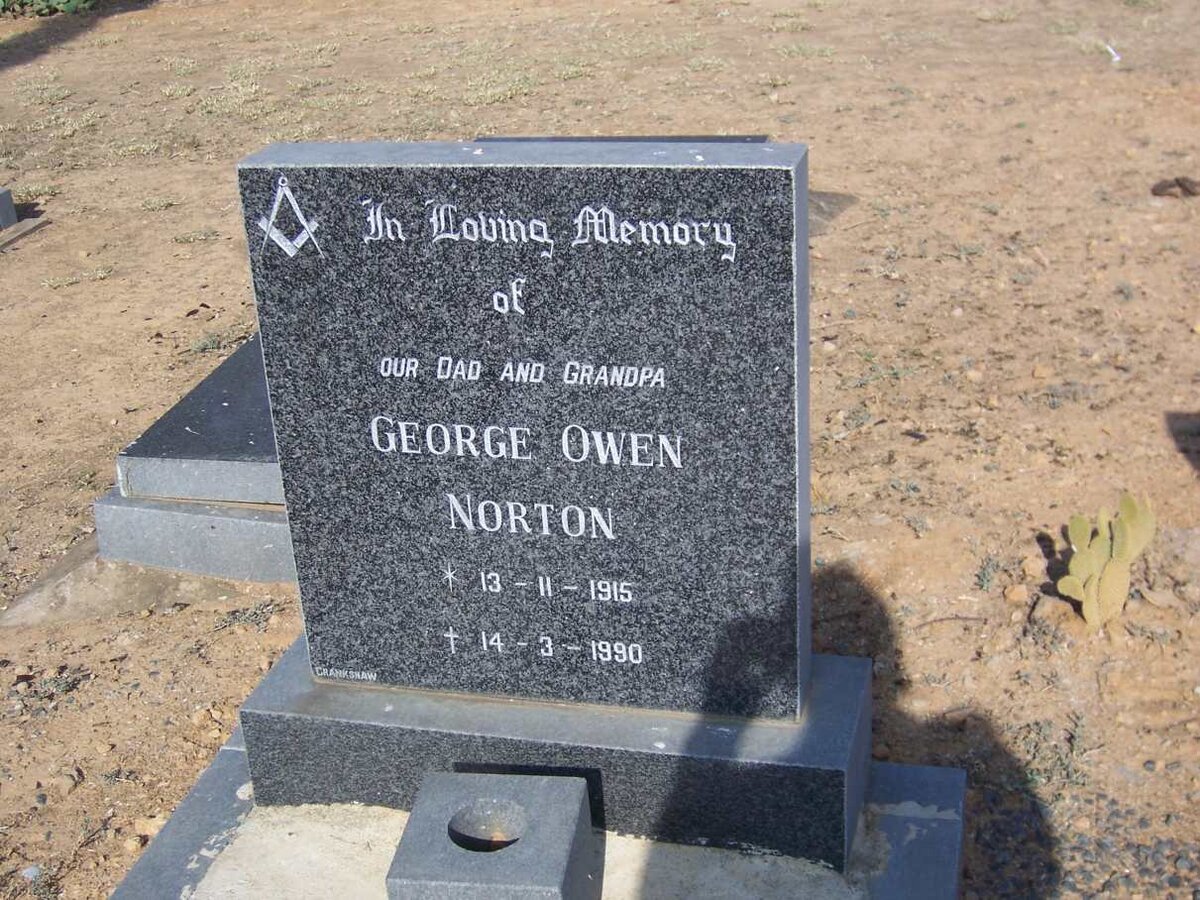 NORTON George Owen 1915-1990