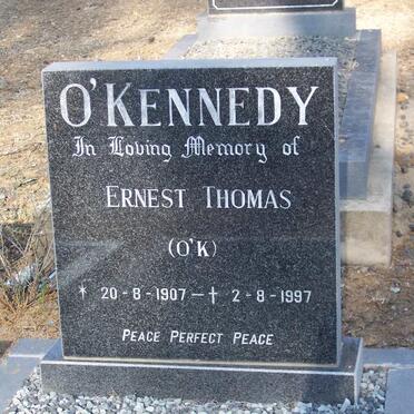O'KENNEDY Ernest Thomas 1907-1997