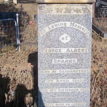 SPARKS George Albert 1850 - 1915