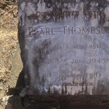 THOMPSON Pearl 1893-1943