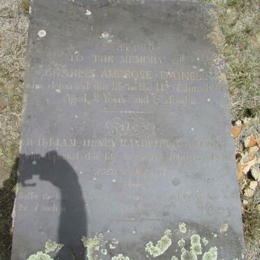 DAINELL Charles Ambrose -1856 :: DAINELL Henry Handfield -1856