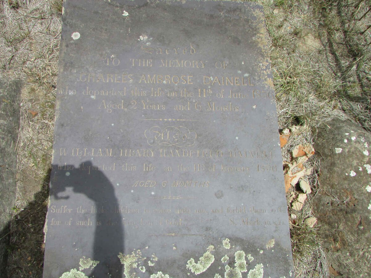 DAINELL Charles Ambrose -1856 :: DAINELL Henry Handfield -1856