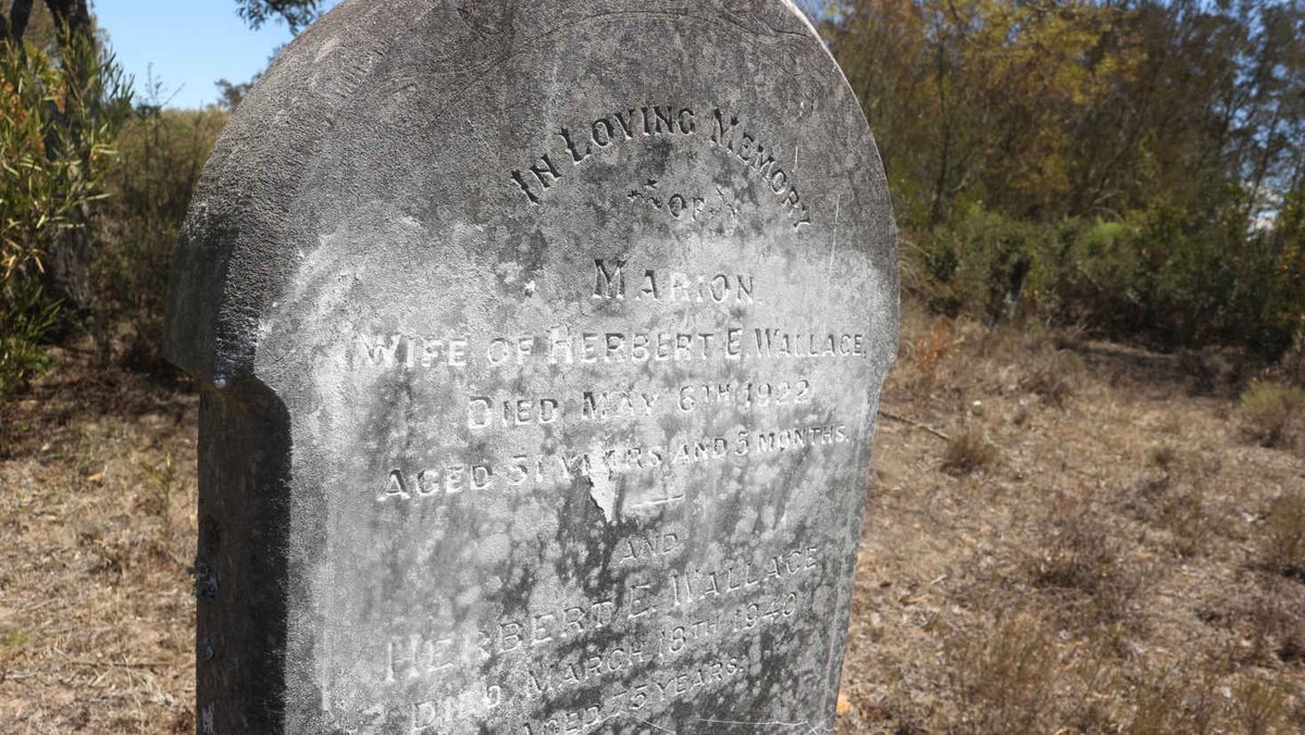 WALLACE Herbert E. -1940 &amp; Marion -1922