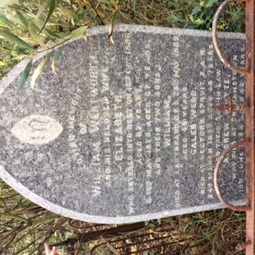 WENTWORTH William -1886 &amp; Elizabeth -1878