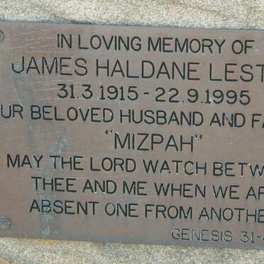 LESTER James Haldane 1915-1995