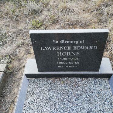 HORNE Lawrence Edward 1918-2002