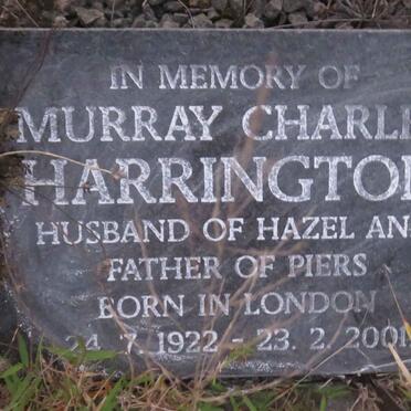 HARRINGTON Murray Charles 1922-2001