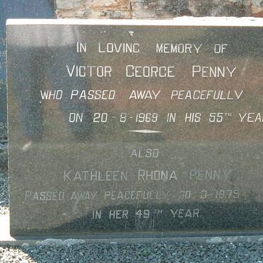 PENNY Victor George -1969 :: PENNY Kathleen Rhona -1975
