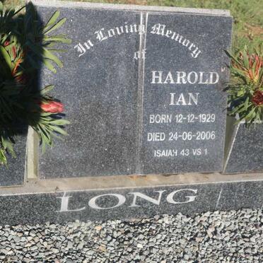 LONG Harold Ian 1929-2006