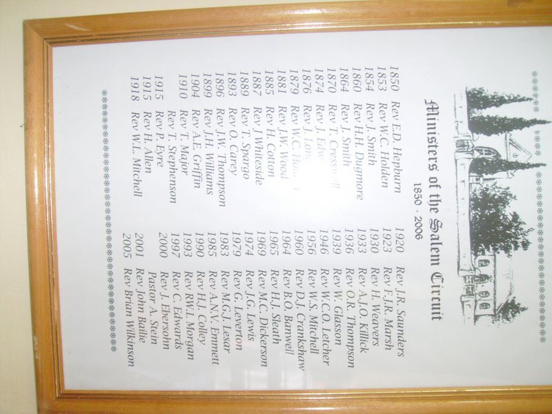 06. Ministers of the Salem circuit 1850-2006