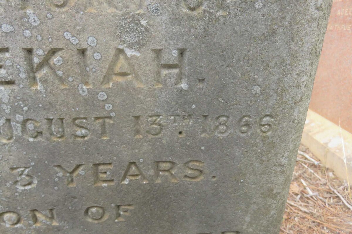 GARDNER Hezekiah -1866