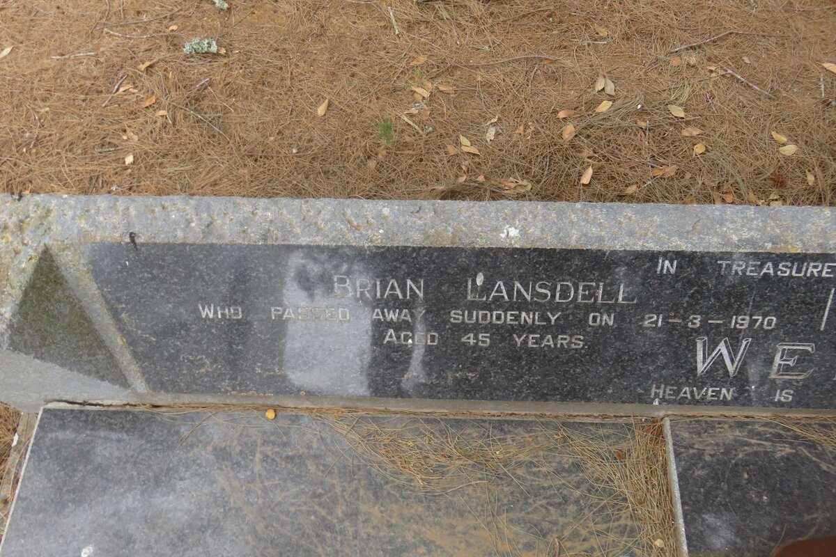 WEBB Brian Lansdell -1970 &amp; Phyllis KARG -2010