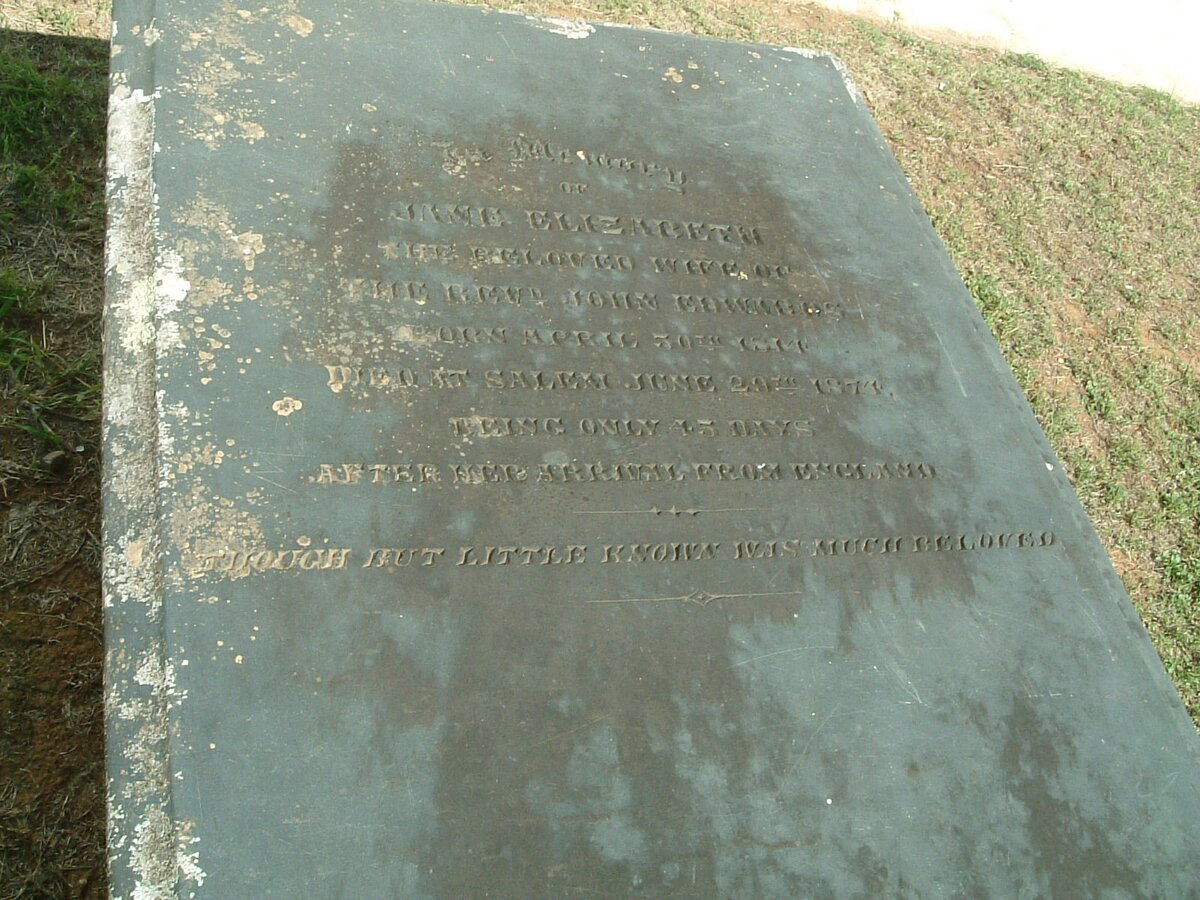 EDWARDS Jane Elizabeth 1814-1874