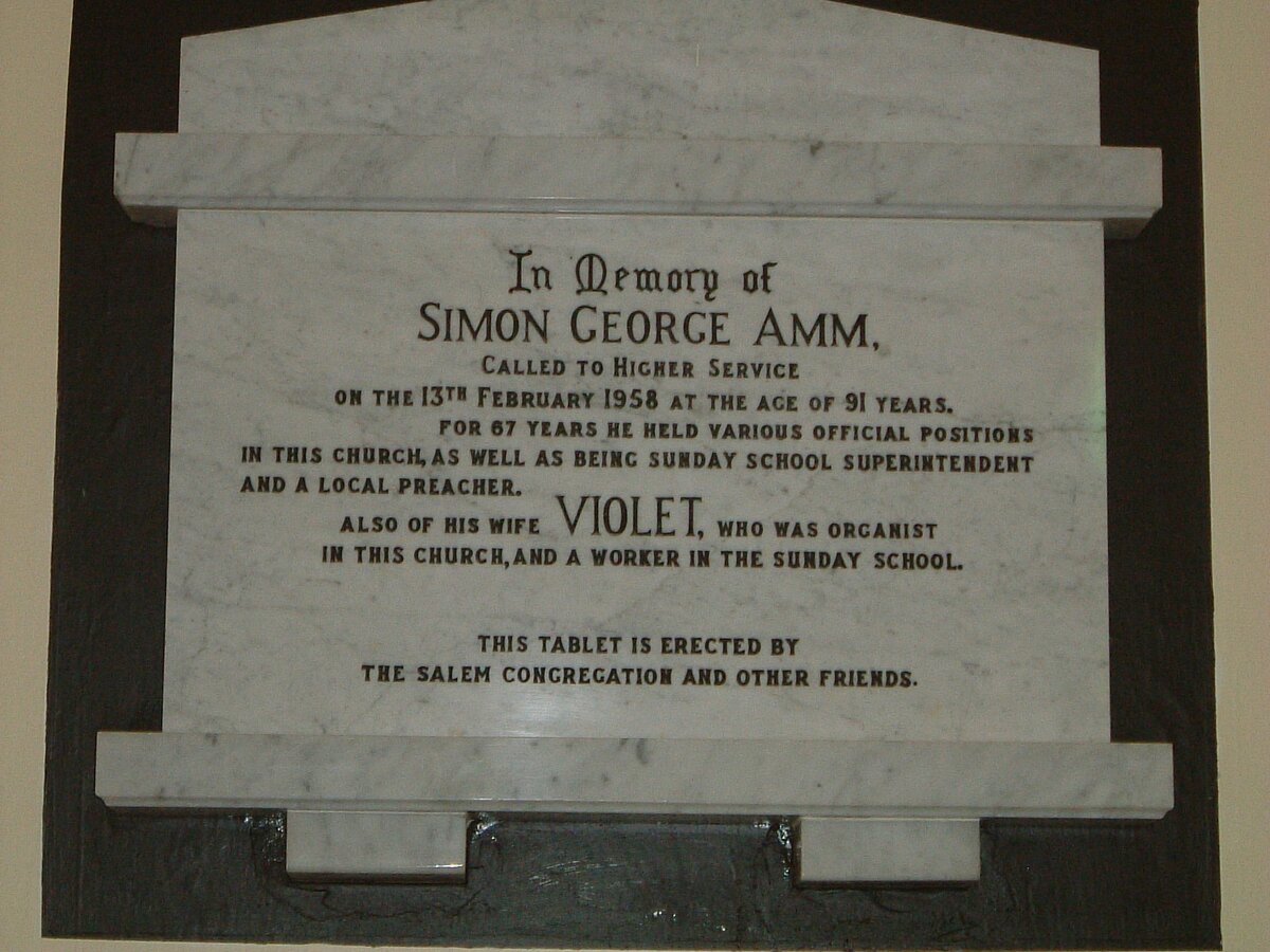 AMM Simon George -1958 &amp; Violet