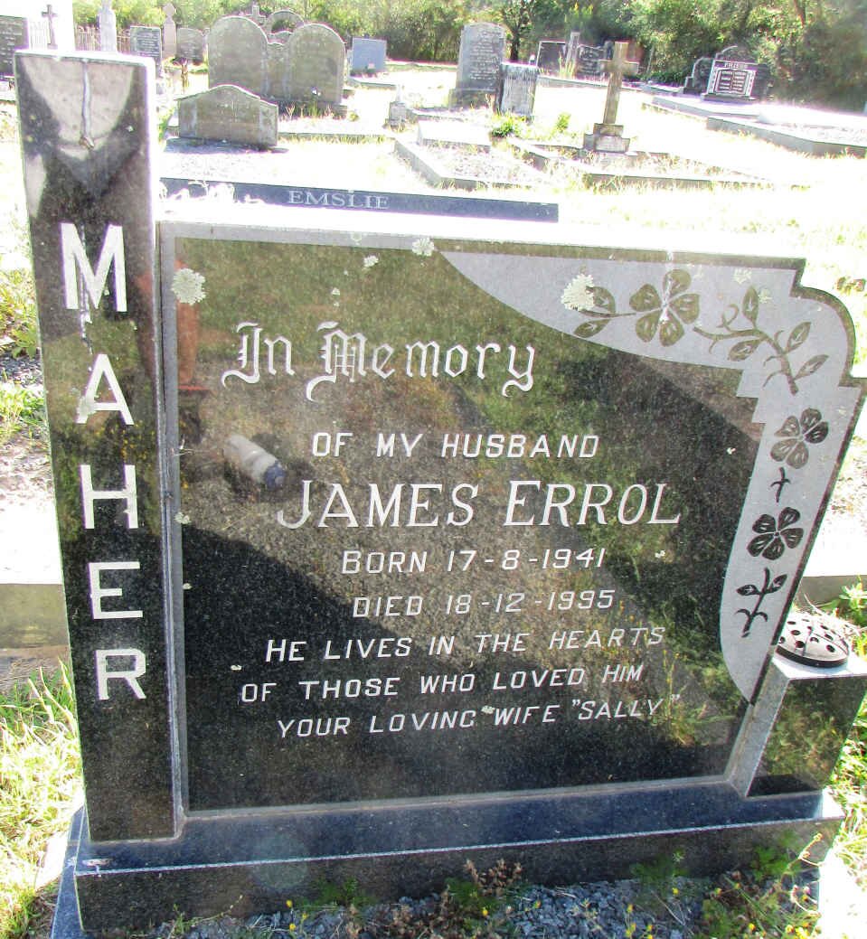 MAHER James Errol 1941-1995