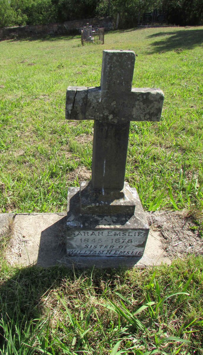 EMSLIE Sarah 1845-1878