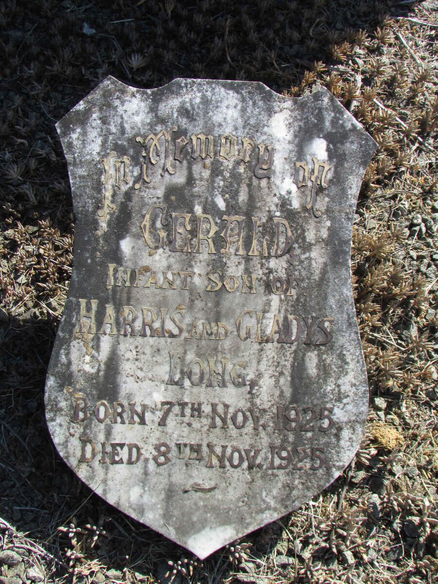 LONG Gerald 1925-1925