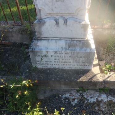 EMSLIE Helen nee LONG -1919