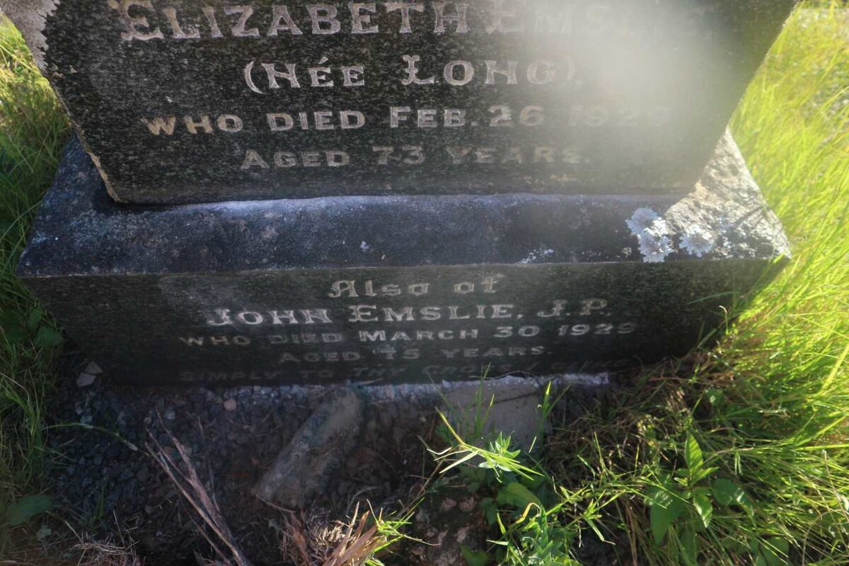 EMSLIE John -1929