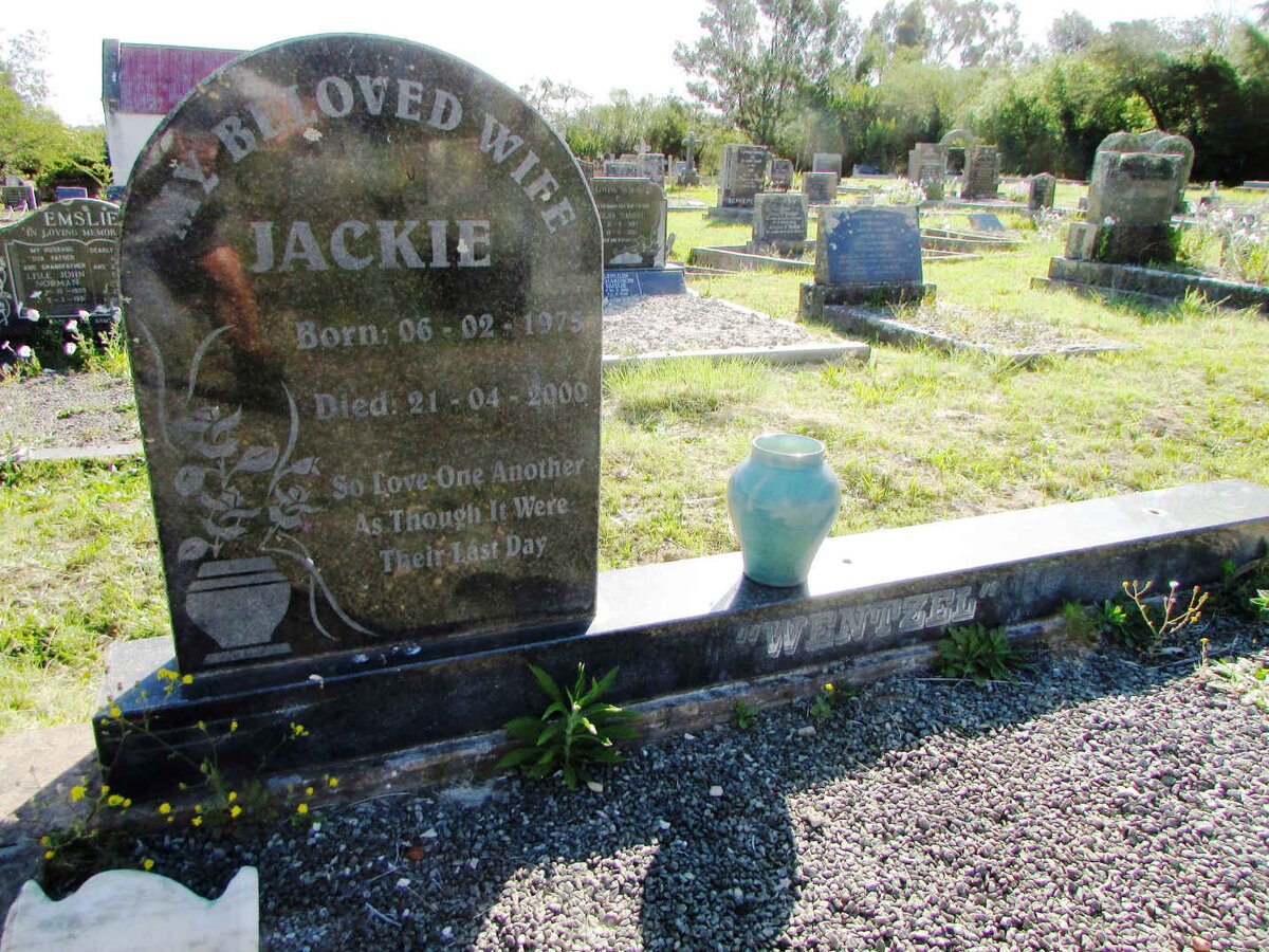 WENTZEL Jackie 1975-2000