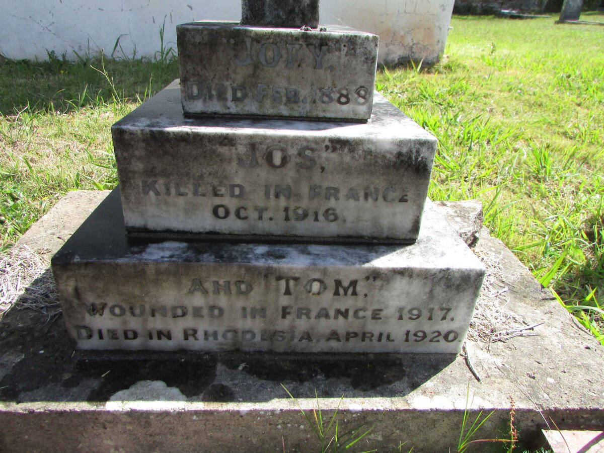 LONG Joey -1888 :: LONG Jos -1916 :: LONG Tom -1920