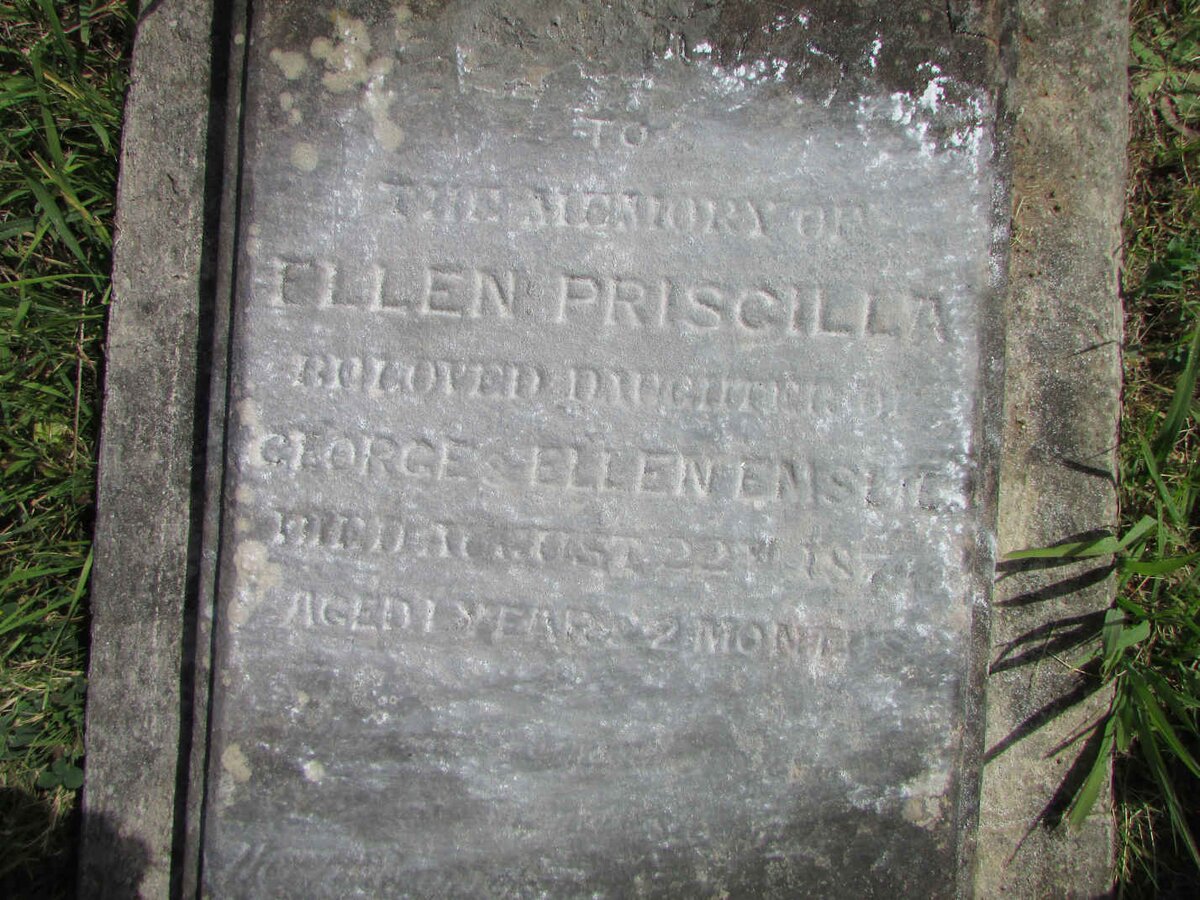 EMSLIE Ellen Priscilla -1871