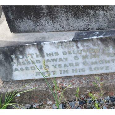 Eastern Cape, ALBANY district, Seven Fountains, Methodist Church Cemetery