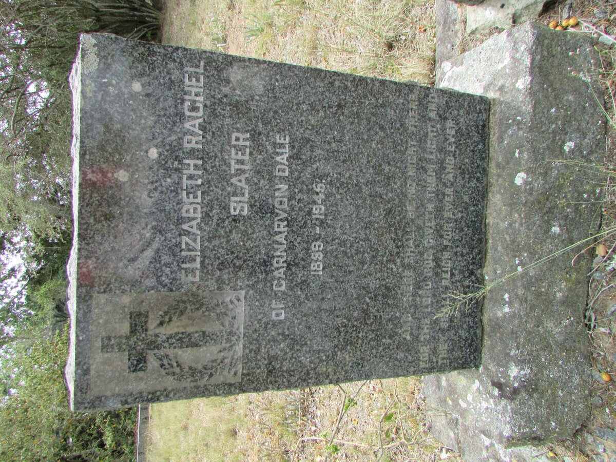 SLATER Elizabeth Rachel 1859-1945