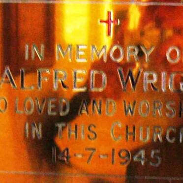 WRIGHT Alfred -1945