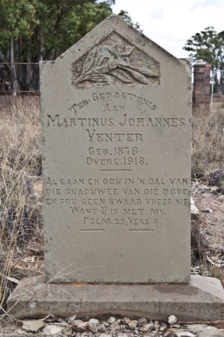 VENTER Martinus Johannes 1876-1918