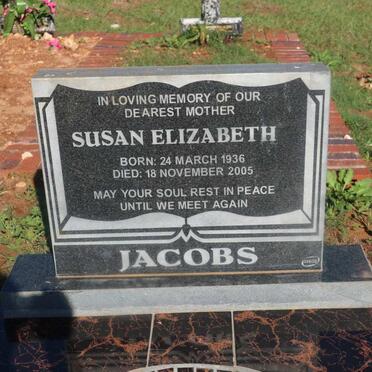 JACOBS Susan Elizabeth 1936-2005