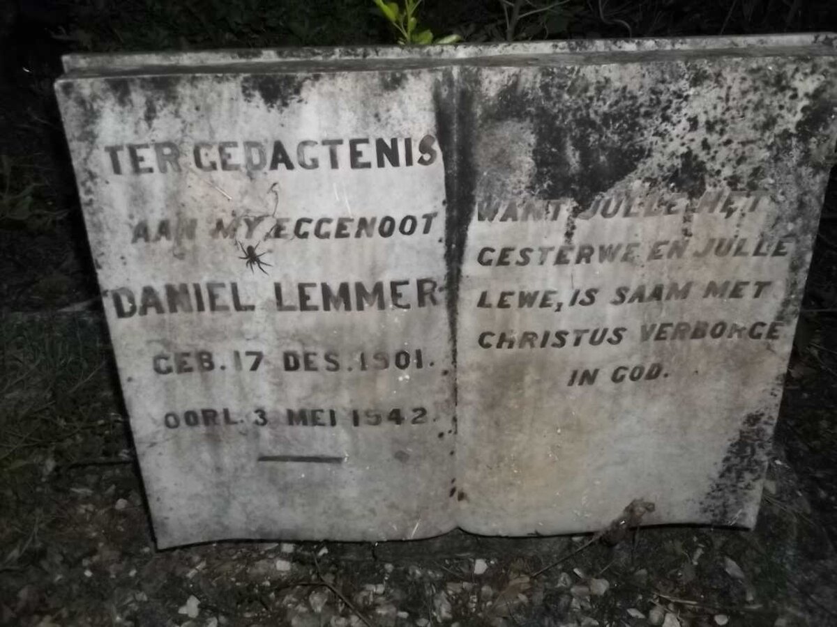 LEMMER Daniel 1901-1942