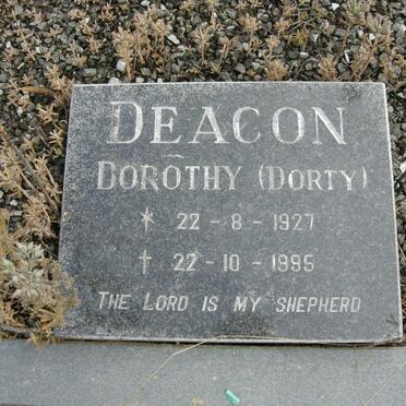 DEACON Dorothy 1927-1995