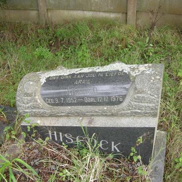 HISCOCK Arnold 1952-1976