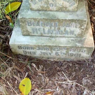 McLAGHLAN Beatrice Jane 1900-1904