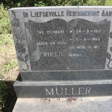 MÜLLER Frikkie 1916-1984