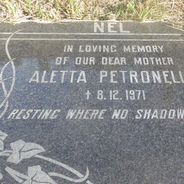 NEL Aletta Petronella -1971
