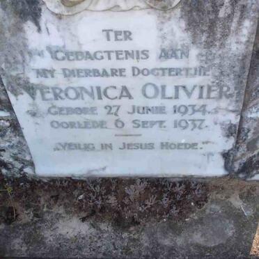 OLIVIER Veronica 1934-1937