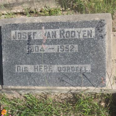 ROOYEN Josef, van 1904-1952