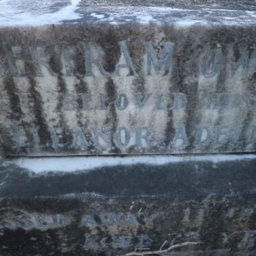 REED Bertram Owen -1946 &amp; Eleanor Adeline