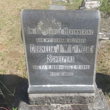 SCHEEPERS Cornelia J.W.C. 1888-1942