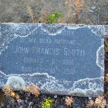 SMITH John Francis 1886-1960