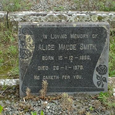 SMITH Alice Maude 1896-1979