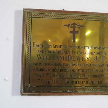 DEWEY William 1851-1901