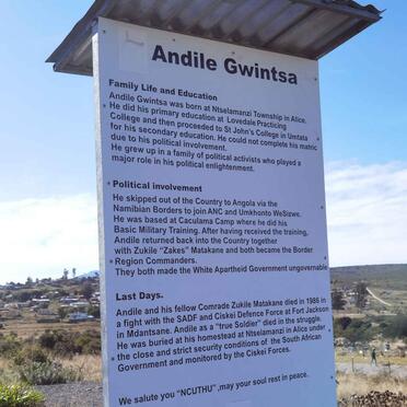 GWINTSA Andile -1986