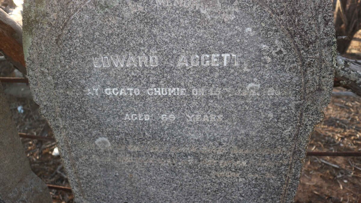 AGGETT Edward -188?
