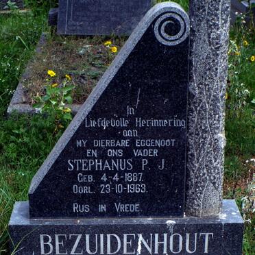 BEZUIDENHOUT Stephanus P.J. 1887-1963