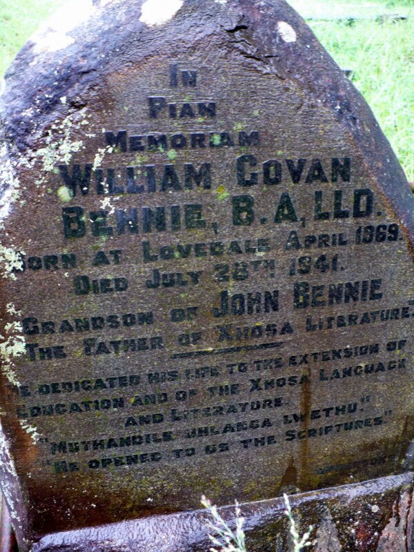 BENNIE William Govan -1941
